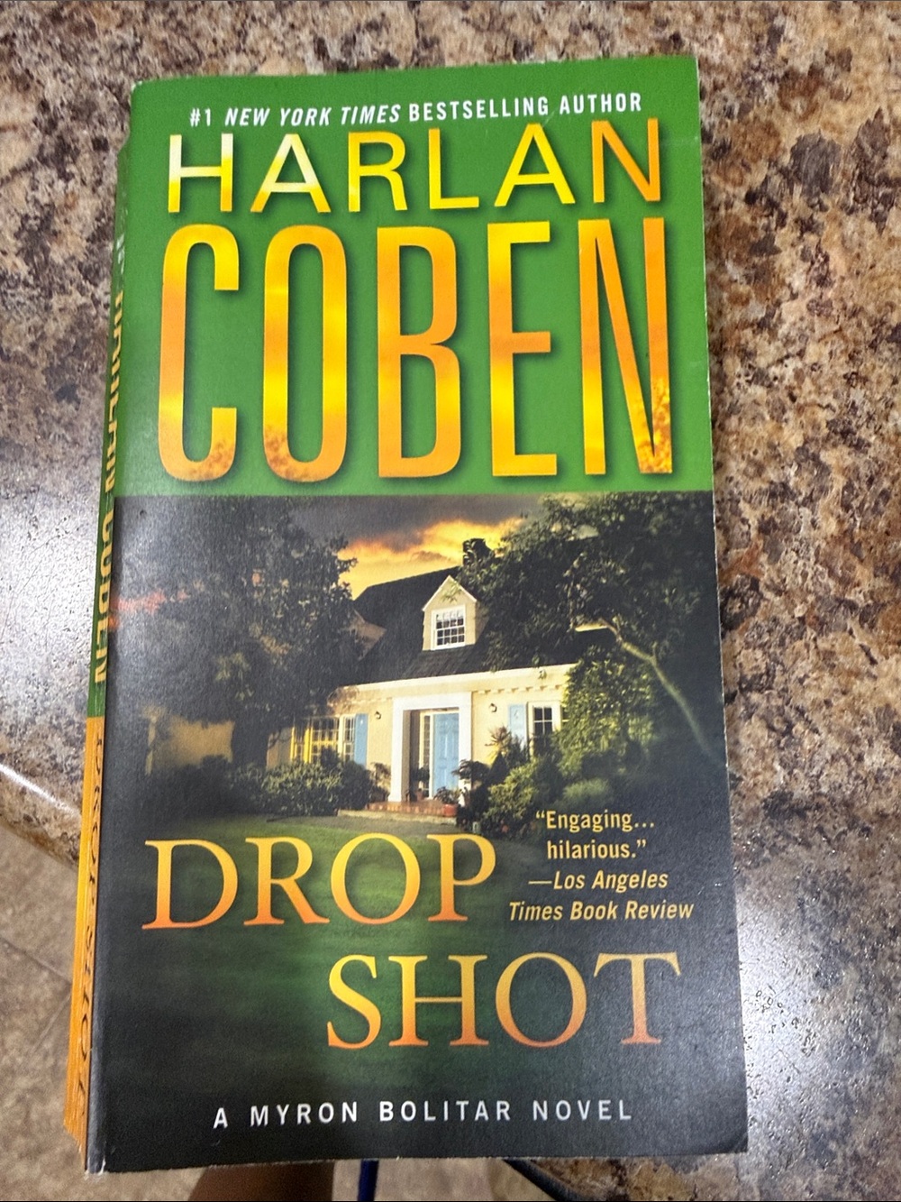 'Drop Shot' Paperback Novel - Green Cover